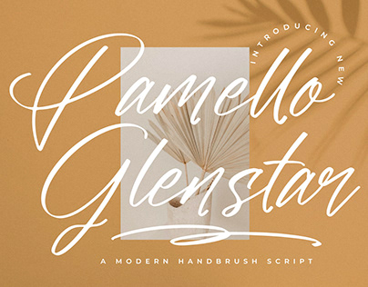 Pamello Glenstar - Modern Handbrush Script