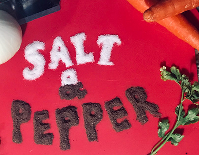 Salt & Pepper | Typographic Poster