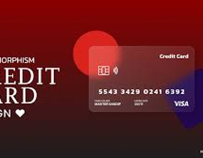 UX / UI Design credit card design