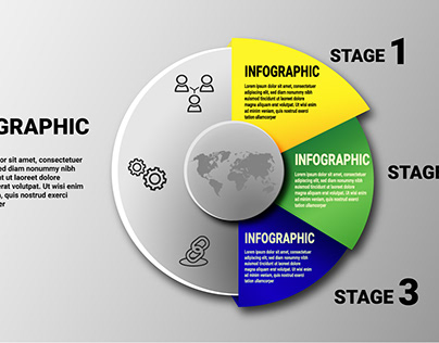 Info-Graphic Slide Template