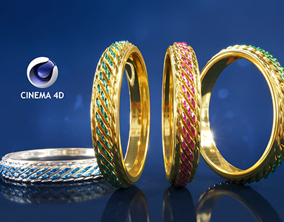 How to create a realistic ring in Cinema 4d