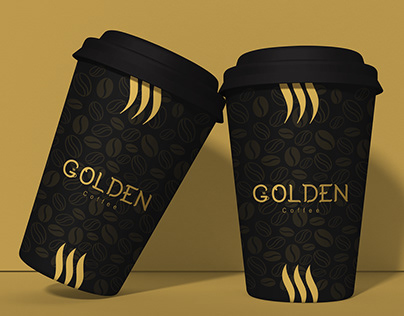 شعار القهوة الذهبية