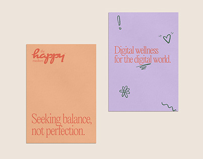 The Happy Medium | Brand Identity | Digital Wellness