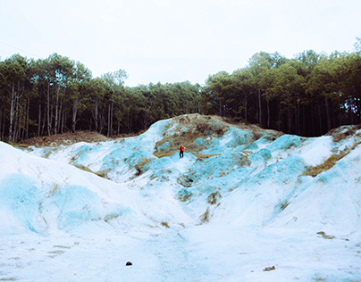 Blue Soil "Kaman Utek" in Sagada, Mountain Province