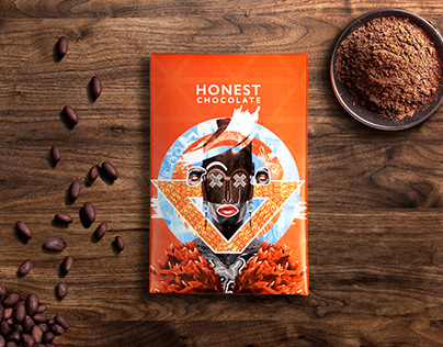 Honest Chocolate Packaging Design