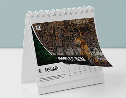 Calendar 2021: Tigers of India