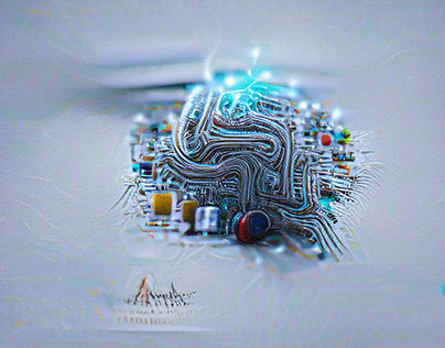 "Artificial Intelligence" - AI visualization