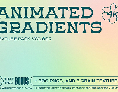 Animated Gradient Texture Pack Vol 2