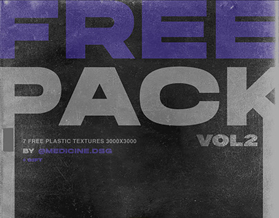 FREE 7 Plastic Textures/Mockup VOL2