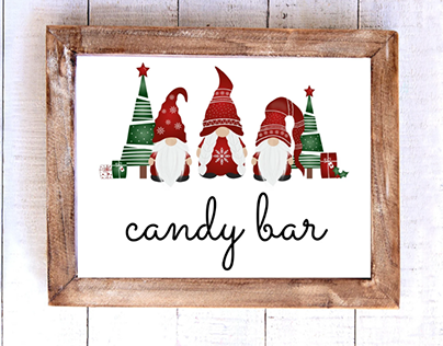 Candy Bar Printable Sign