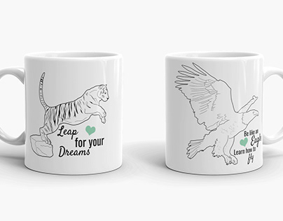 Inspirational Animal Mug Designs