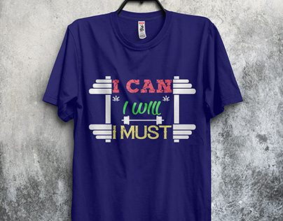 gym t-shirt design
