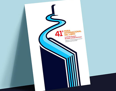 Diseño de Afiche 41º Feria Internacional del Libro