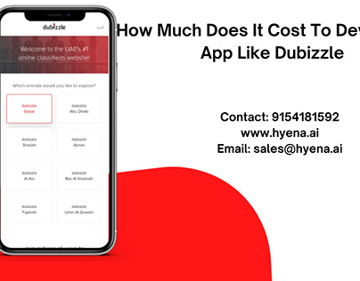 Cost to develop an app like Dubizzle