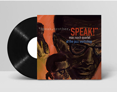 Vinyl Art Cover “Max Roach-Speak”