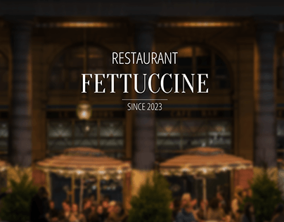 Fettuccine | Pasta Restaurant | Brand Identity