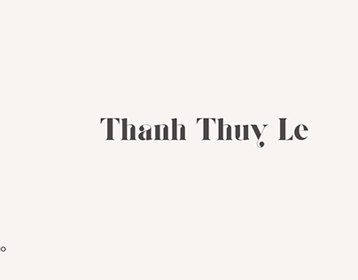 Thanh Thuy's Portfolio