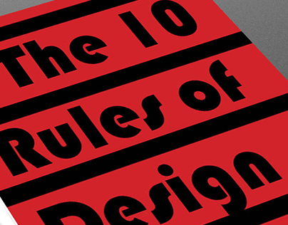Booklet Project: 10 Essential Design Rules