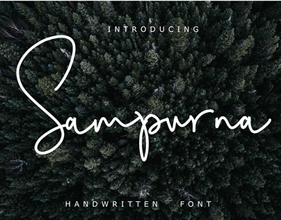 Sampurna Handwritten Script Font