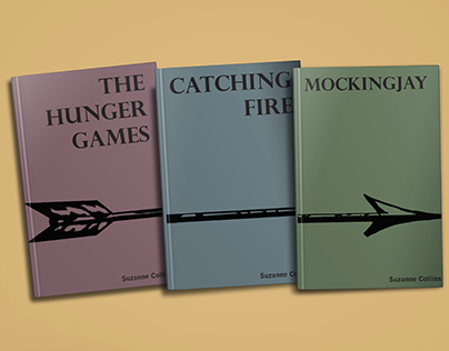 The Hunger Games Trilogy Book Covers
