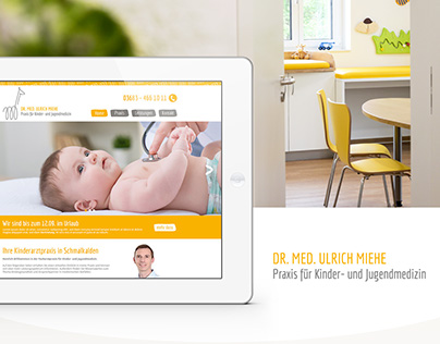 Dr. med. Ulrich Miehe Corporate Design & Website