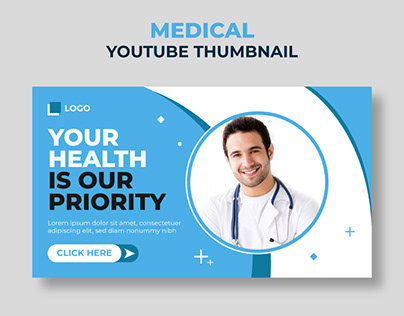 Medical Healthcare YouTube Thumbnail