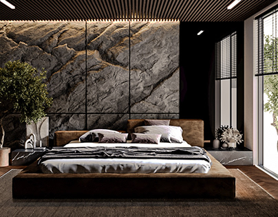 Modern Bedroom Interior Design Feel the "TEXTURES"....