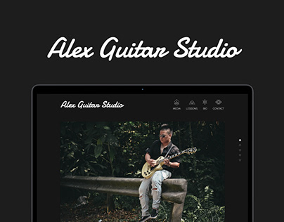 Alex Guitar Studio — Website