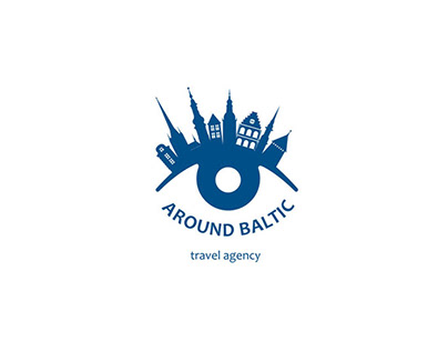 Logo for travel agency Around Baltic