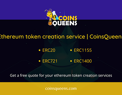 Ethereum token development services | CoinsQueens