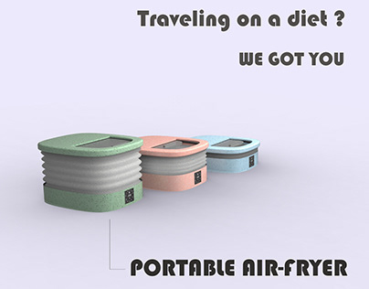 Portable Air Fryer Design