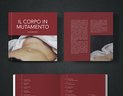 Project thumbnail - CATALOGO MOSTRA - "Il corpo in mutamento"