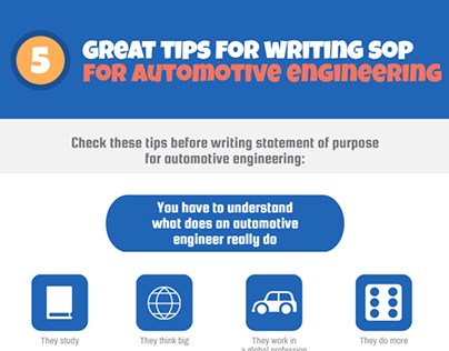 5 Great Tips for Writing SoP for Automotive Engineering