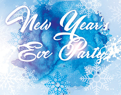 New Year’s Eve Party FREE Flyer PSD Template