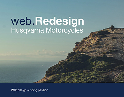 Husqvarna Motorcycles web redesign