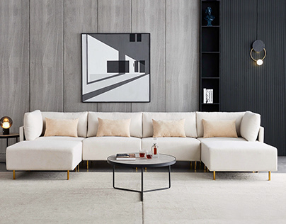 Modern Living-room By ArtMatic Studio Mohamed Esmat