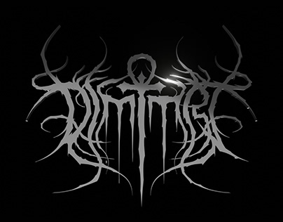 "DIMITRI" death metal type logo (3D&Animation)