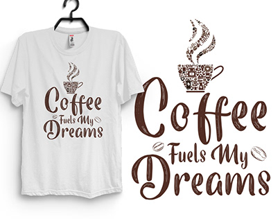 Coffee T-Shirt Design.