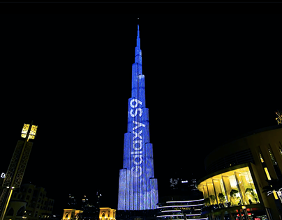 [SAMSUNG] Galaxy S9 Media Facade At Burj khalifa