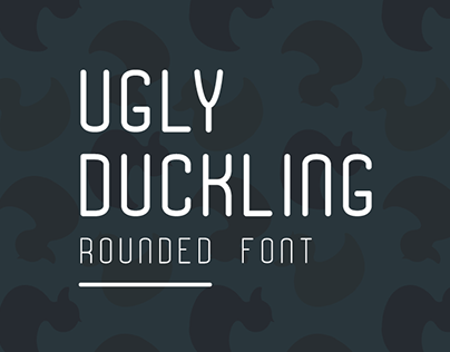UglyDuckling Rounded Font
