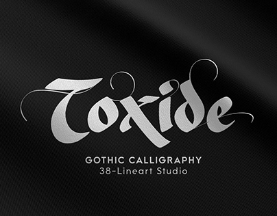 TOXIDE - GOTHIC CALLIGRAPHY FONT