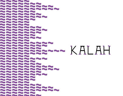 Kalah - A monospaced digital font