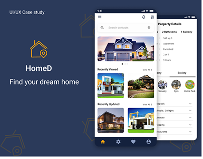 Project thumbnail - Home rental app