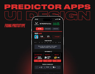 Project thumbnail - PREDICTOR APPS - UI