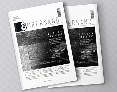 Empersand Magazine Design