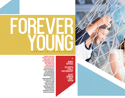 Forever Young Layout Design