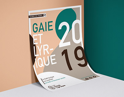 Poster Paris Town Hall - Gaîté Lyrique 2019