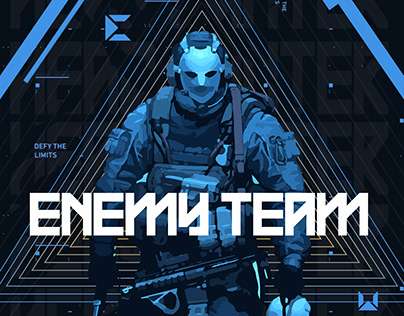 Enemy Team Poster Design