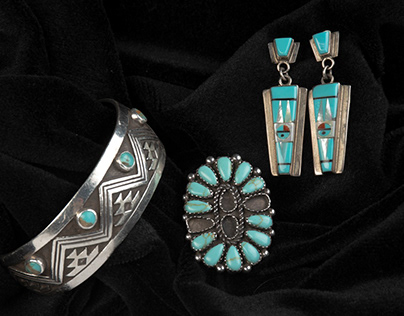 Turquoise and Silver