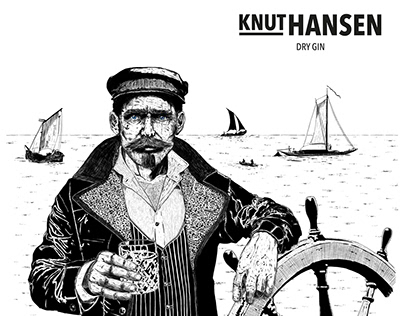Knut Hansen Dry Gin - Art Competition Winner